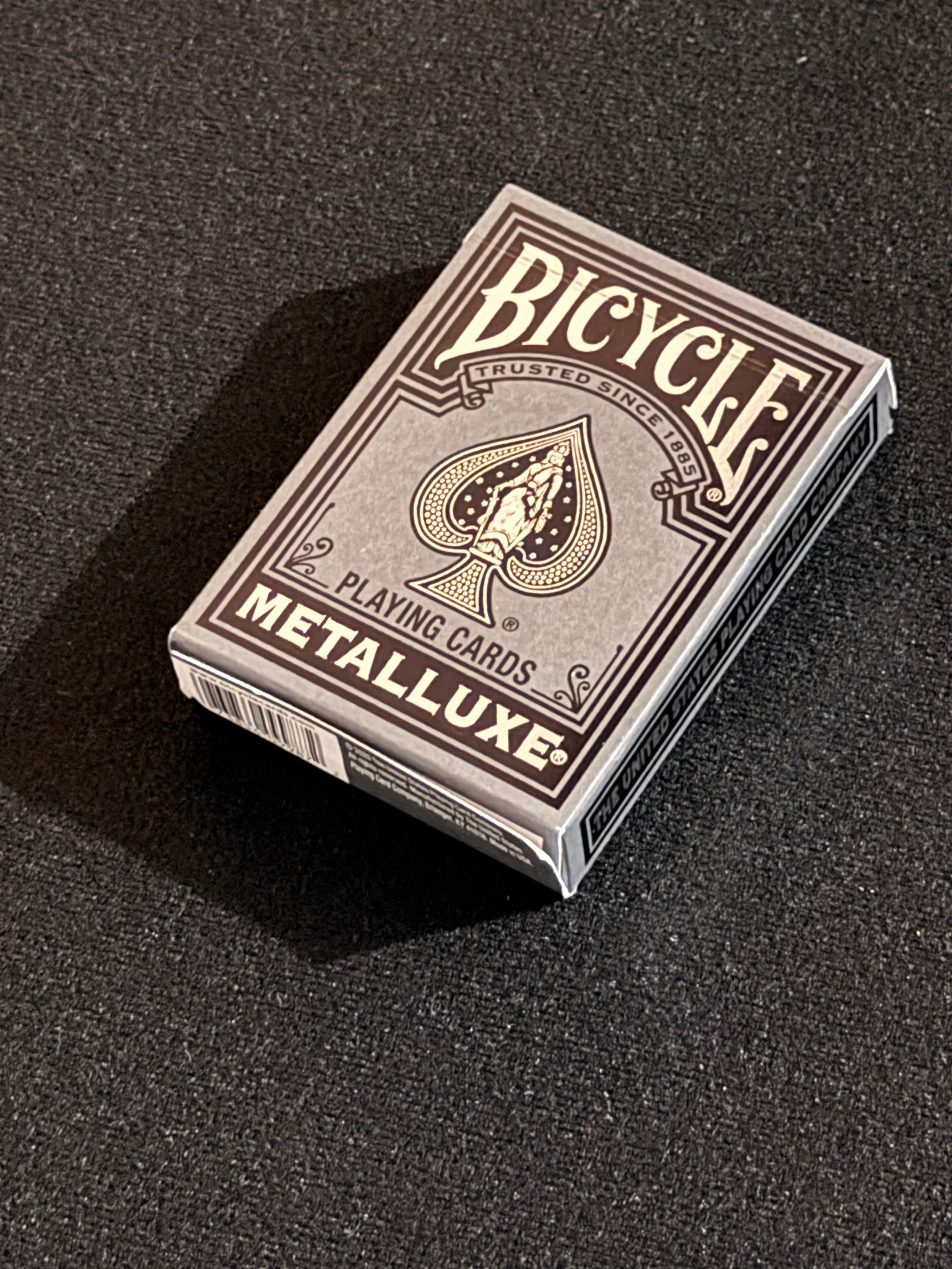 Bicycle Metalluxe (Plata)