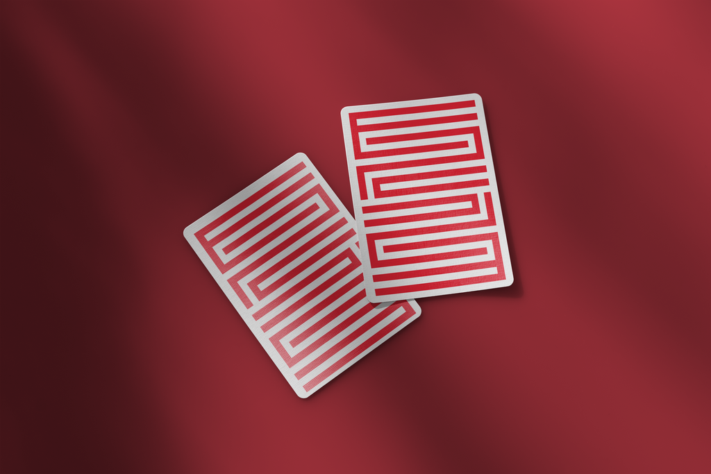 Torch Red Enigma Playing Cards