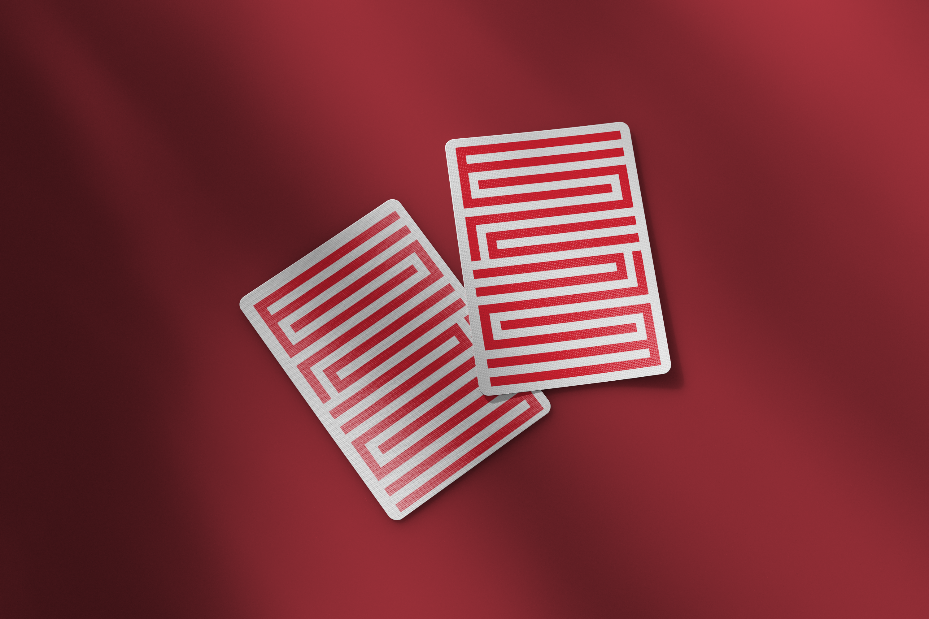 Torch Red Enigma Playing Cards